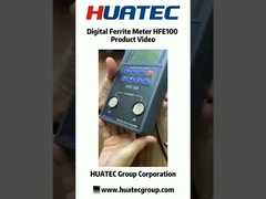 Misuratore di ferrite portatile con display LCD, batterie da 9V