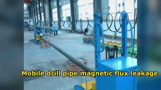Apparecchiatura mobile per il rilevamento delle perdite di flusso magnetico delle aste di perforazione