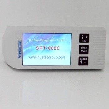 Profilometro del tester di rugosità di superficie di Diamond Probe Touch Screen Portable