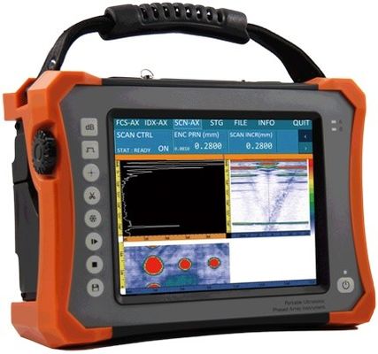 Rilevatore di difetti a ultrasuoni Phased Array portatile HPA-500