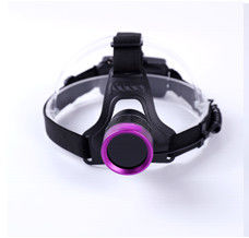 DG-3101S Lampada frontale UV regolabile 365-370nm 10000μW/cm² Lampada LED UV per casco a mani libere per ispezione di particelle magnetiche penetranti fluorescenti