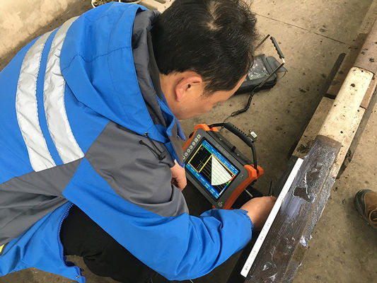 Rilevatore di difetti a ultrasuoni Phased Array TFM HPA-620PRT con modulo 32:128PR, touch screen da 10,4 pollici e scansione TOFD simultanea