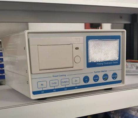 TG-100E Stampatrice integrata per rivestimento metallico coulometrico