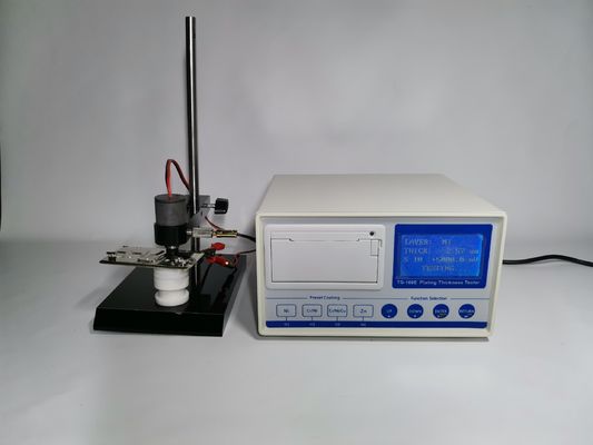 TG-100E Tester elettrolitico di spessore coulometrico Rilevatore di spessore di strato di placcatura singolo e multiplo ad alta precisione