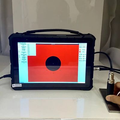Sistema portatile di rilevamento a correnti parassite HEF-CC100 con touchscreen
