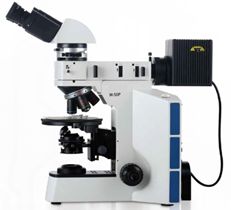 Microscopio polarizzatore metallografico HM-50P, ingrandimento 50-500X