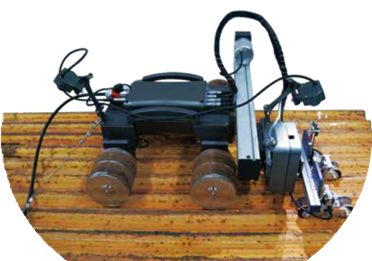 Sistema di misurazione dello spessore a trascinamento magnetico a parete raffreddato ad acqua TG-M80