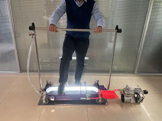 Rilevatore di perdite di saldatura a scatola sottovuoto con grado di vuoto di 60 kPa, lunghezza di rilevamento della saldatura di 400 mm e magneti elettromagnetici con forza di aspirazione di 85 kg
