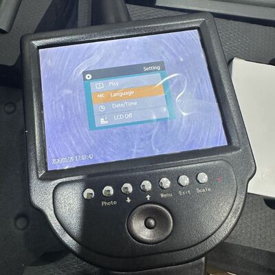 HTD-D4 Endoscopio industriale Fotocamera di ispezione a rotazione elettrica articolata a 4 vie