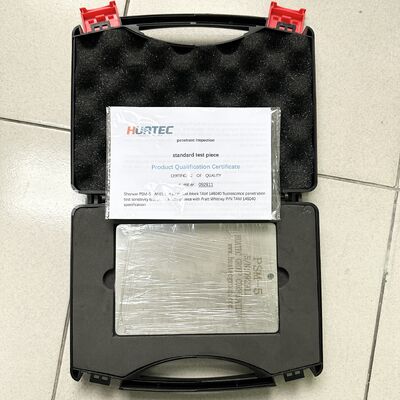 PSM-5 Comparativo di penetrazione Blocco di prova di penetrazione fluorescente per la verifica della sensibilità del penetrante