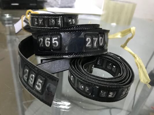 NDT X-ray Flaw Detector Accessories Nastro / Cinghia con Lettere di Piombo Marcatura al Piombo