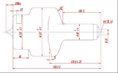 Tubo per raggi X medicale HXH20 ad alta velocità con anodo rotante 150kV per imaging diagnostico