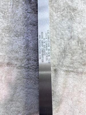 Blocco di calibrazione ultrasonica standard API da 19 mm, 38 mm, 75 mm con fori laterali per test UT
