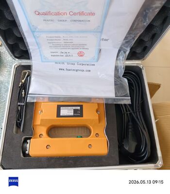 HCDX-220 Rilevatore di difetti del giogo CA elettromagnetico leggero Doppio alimentatore Tester per difetti della struttura in acciaio