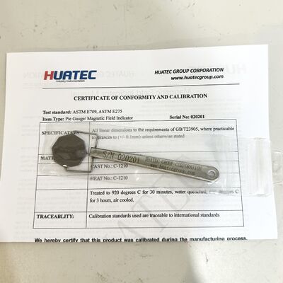 Indicatore di campo ASTM Indicatore di campo magnetico ASTME709 Prova MPI