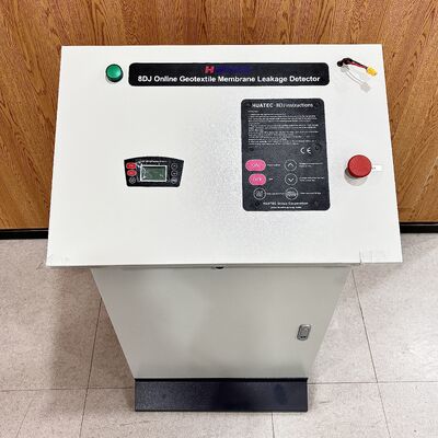 HUATEC-8DJ Online Geomembrane impermeabile film Leakage Tester Sound Light Alarm Leak Point Counting Detector