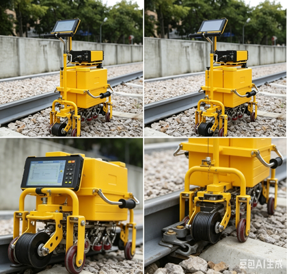 FD-GT-20 Rail Ultrasonic Flaw Detector For 43~75kg/m Rail High Speed Railway Subway Inspection