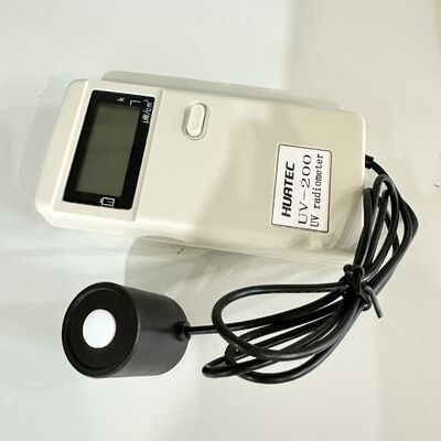 UV-200 Tester di intensità UV ad alta precisione ± 5% di precisione Radiometro ultravioletto portatile Sanità medica Detettore di irradiazione di luce UV