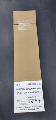 HUATEC D7 Film radiografico industriale 100mmX480mm 100 fogli per sacchetto