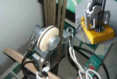 Rivelatore non distruttivo stabile del difetto della corda d'acciaio di ispezione del cavo metallico dell'apparecchiatura di collaudo