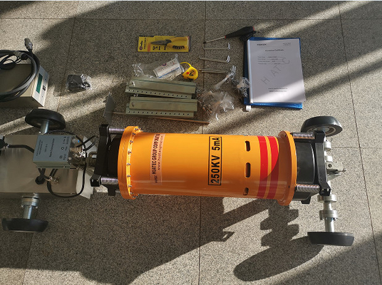 Lungo raggio radiografico centrale per tubi di saldatura ispezione a raggi X 1.0*3.5 dimensione del punto focale 12 M/min velocità di percorrenza