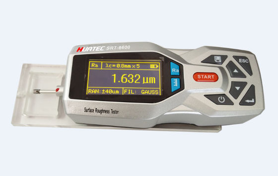 SRT-6600 Portable Handheld Surface Roughness Tester 160μm Range 14 Parametri di rugosità Display OLED Metal Shell Roughness Measuring Instrument