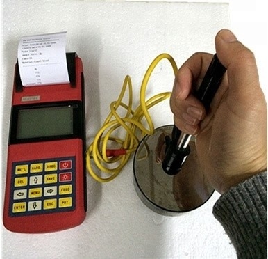 Portatile del tester di durezza integrato batteria ricaricabile con la sonda di Separate D della stampante