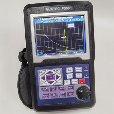 FD560 Detector di difetti ad ultrasuoni portatile ad alte prestazioni 0.2-20MHz Larghezza di banda TFT Color LCD Tester di ispezione dei difetti industriali