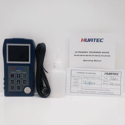 HUATEC TG-8812 Advanced Ultrasonic Thickness Gauge con gamma da 0,55 a 500 mm ad alta precisione e Bluetooth