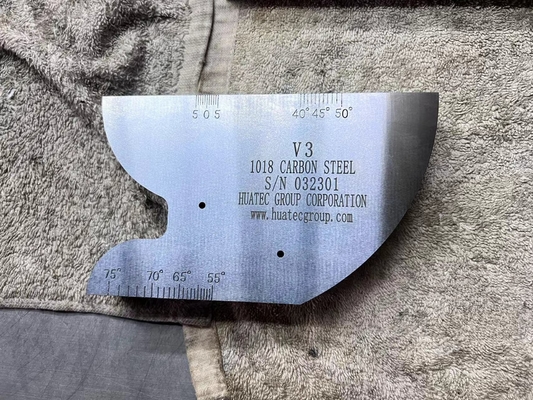 Strumento NDT per il blocco di taratura V-3 Ultrasuoni, rilevatore di difetti, accessori opzionali