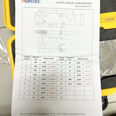 IIW V1 blocco di taratura in acciaio al carbonio accessori in acciaio inossidabile per rivelatore di difetti ad ultrasuoni