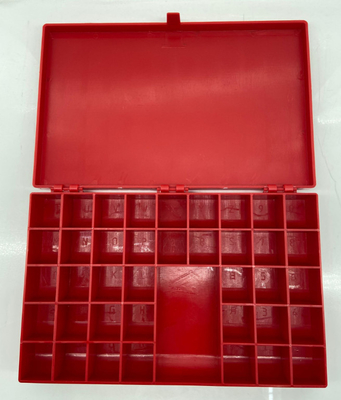 Numero di piombo rosso Box Lead Marker Box Accessori per rivelatore di difetti a raggi X