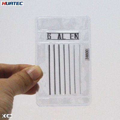 ASTM EN Indicatore di qualità dell'immagine IQI per la rilevazione di difetti a raggi X