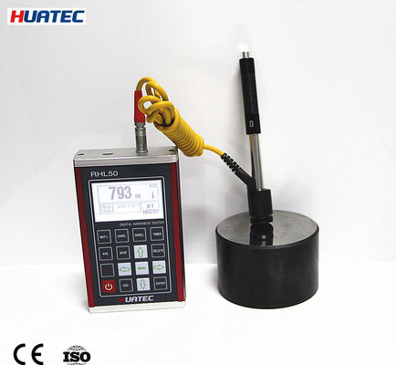 RHL50 LCD Leeb Hardness Tester Ricaricabile Digital Hardness Meter per pezzo di metallo