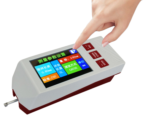 22 parametri TFT touch screen Tester di rugosità portatile con grafica