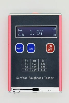 5.0mm Lunghezza di valutazione SRT-5000B Taschino Tester di rugosità della superficie portatile per industria