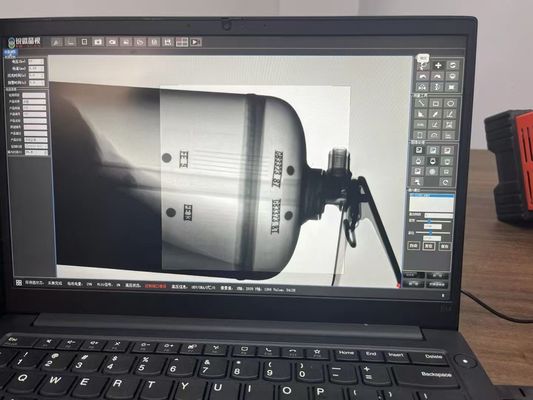 Sistema di cingoli per parete esterna di tubazioni HXPC-200A per ispezione DR a doppia parete a singola ombra