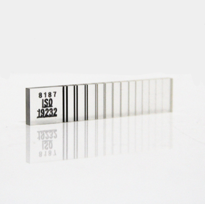 Indicatore di immagine del tipo di filo di tungsteno duplex IQI D13 Materiale 1D a 3D Supporto OEM personalizzato