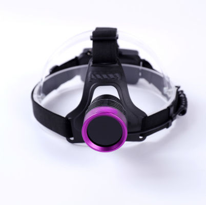 40 × 38 mm Lampada UV regolabile con lunghezza d'onda massima per testa e casco