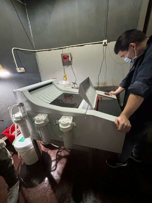 HDL-430D Processore di film automatico da tavolo con velocità regolabile e temperatura NDT