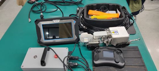 Misuratore di spessore magnetico cingolato per alta quota TG-M70 con telecamera