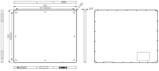 H3543HSA-AG IP51 Pannello DR leggero