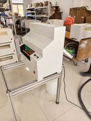 Asciugatrice di pellicole industriali HDL-380 con 8 canali di flusso d'aria
