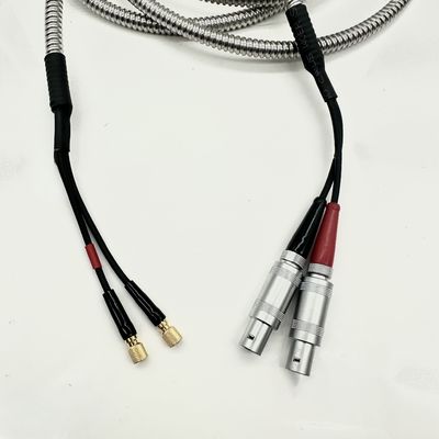 Lemo 01-Microdot dual-cable ad alta temperatura per apparecchiature NDT