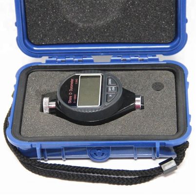 Durometro digitale Shore con campo di misura 0-100HA, risoluzione 0,1 e standard DIN53505, tester di durezza Shore