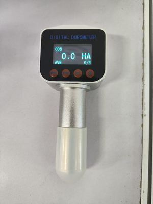 Tester di durezza della gomma digitale Shore HT-6619 con display OLED, funzione Time Hold e calcolo della media
