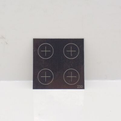 Esempio di prova di sensibilità standard Qqi Test di ispezione di particelle magnetiche Shim