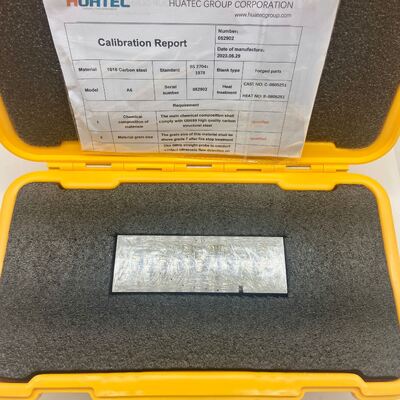 Blocchi di calibrazione degli strumenti NDT A6 Blocco di prova ad ultrasuoni