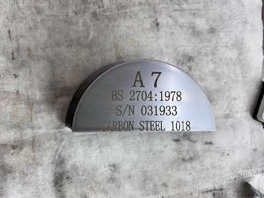 Blocco di taratura ad ultrasuoni A7