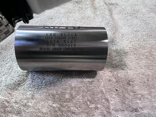 Set di blocchi di calibrazione a fondo piatto per distanza e ampiezza